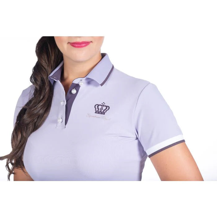 Sonderposten HKM Poloshirt lavender bay