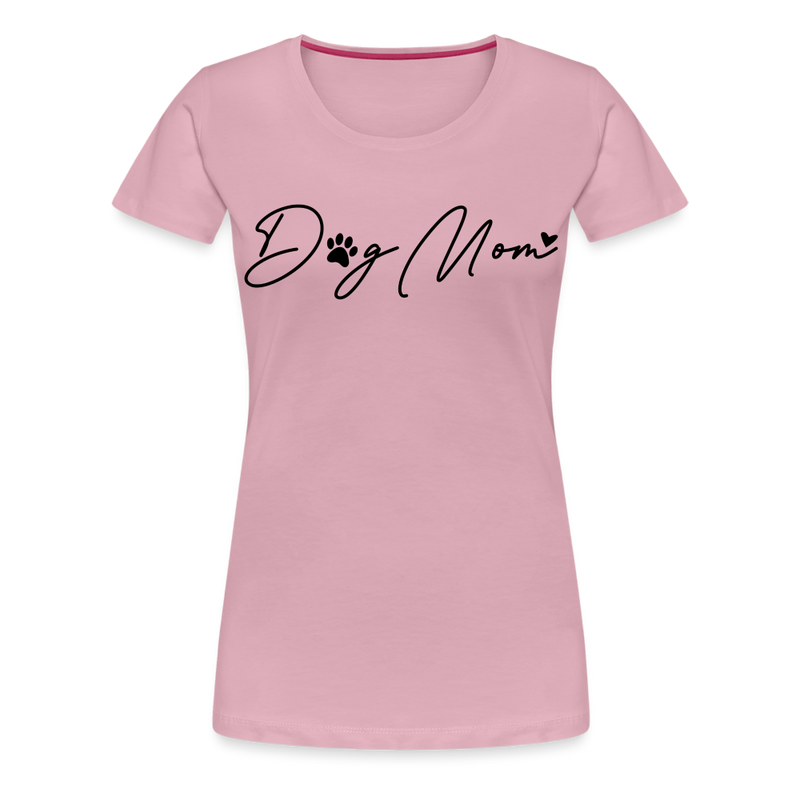 Premium T-Shirt Dog Mom Love - Hellrosa