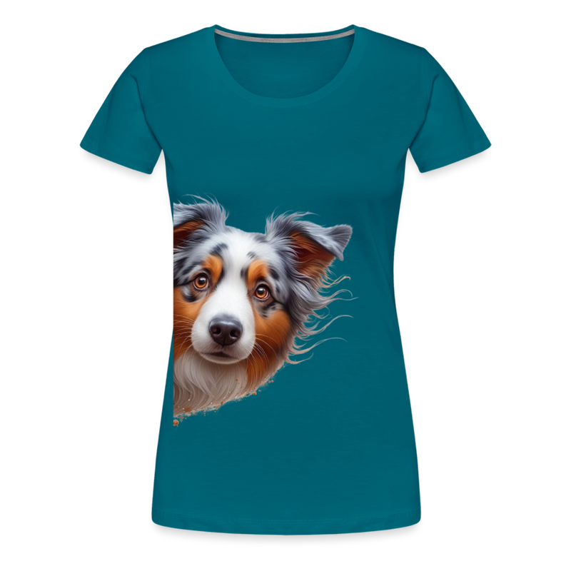 Premium T-Shirt Sweet Australian Sheperd - Divablau