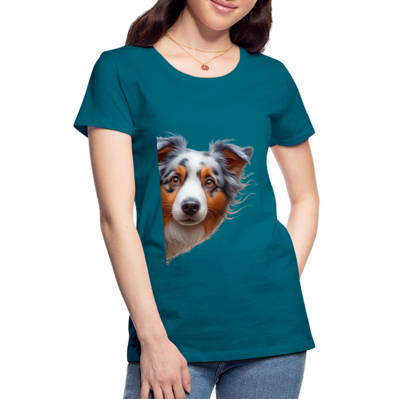 Premium T-Shirt Sweet Australian Sheperd - Divablau