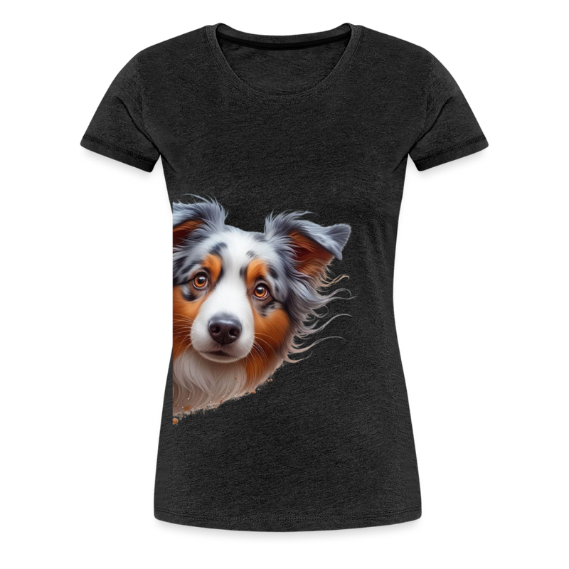 Premium T-Shirt Sweet Australian Sheperd - Anthrazit