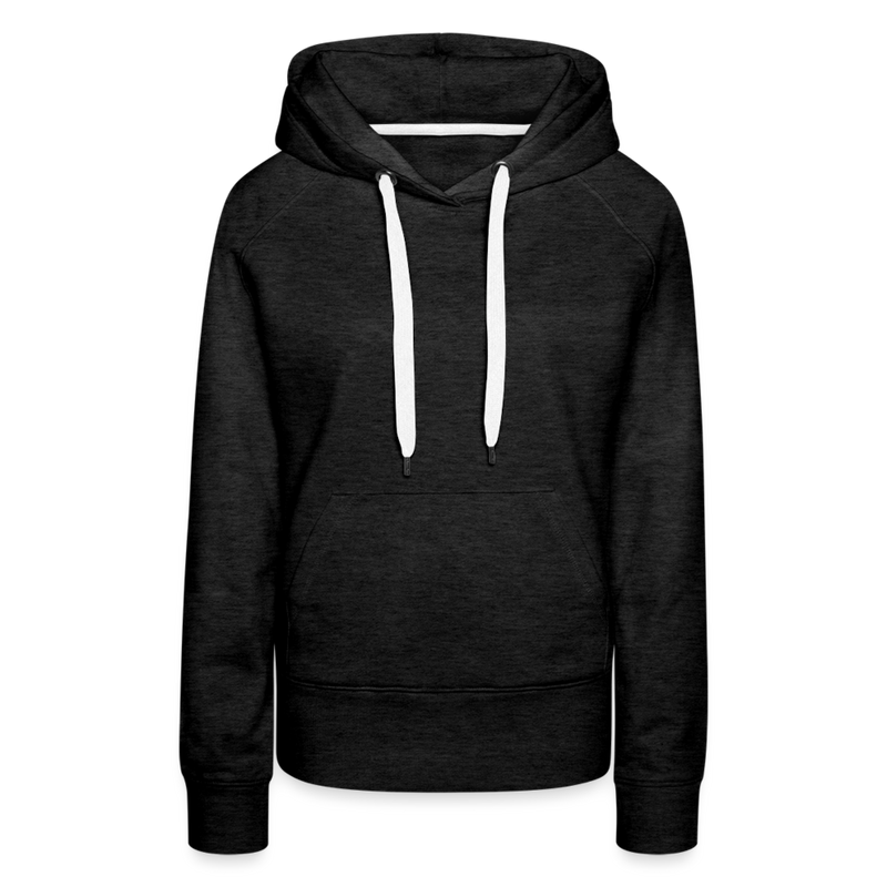 Frauen Premium Hoodie mit deinem Logo - Anthrazit