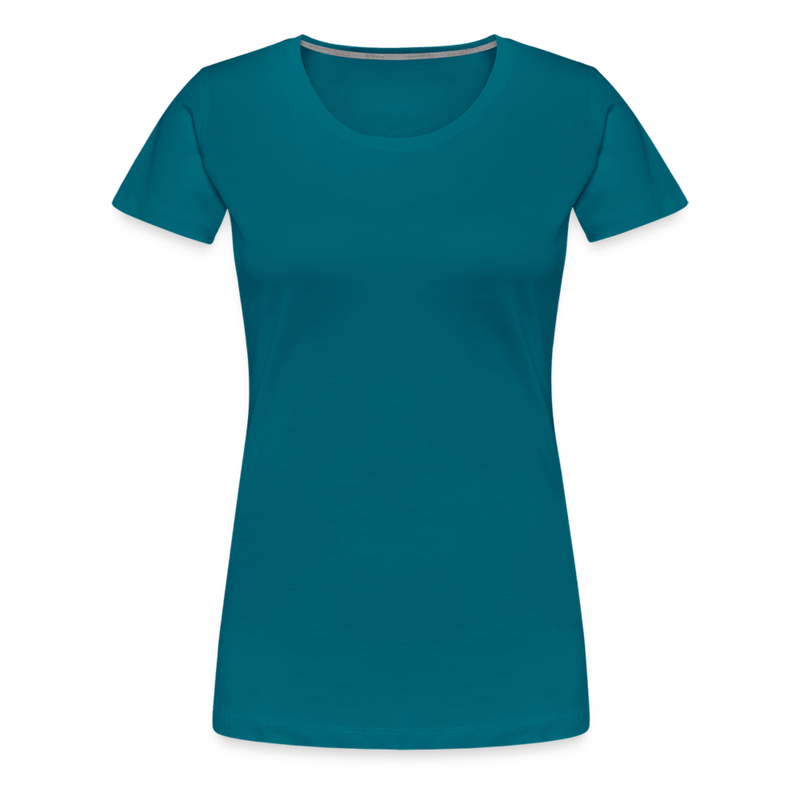 Frauen Premium T-Shirt mit deinem Logo - Divablau