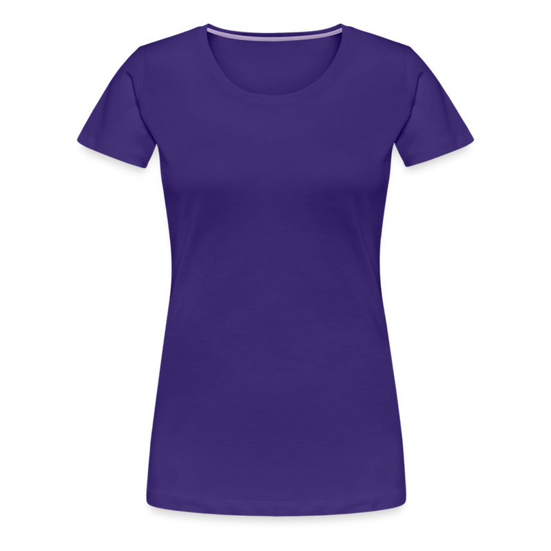 Frauen Premium T-Shirt mit deinem Logo - Lila