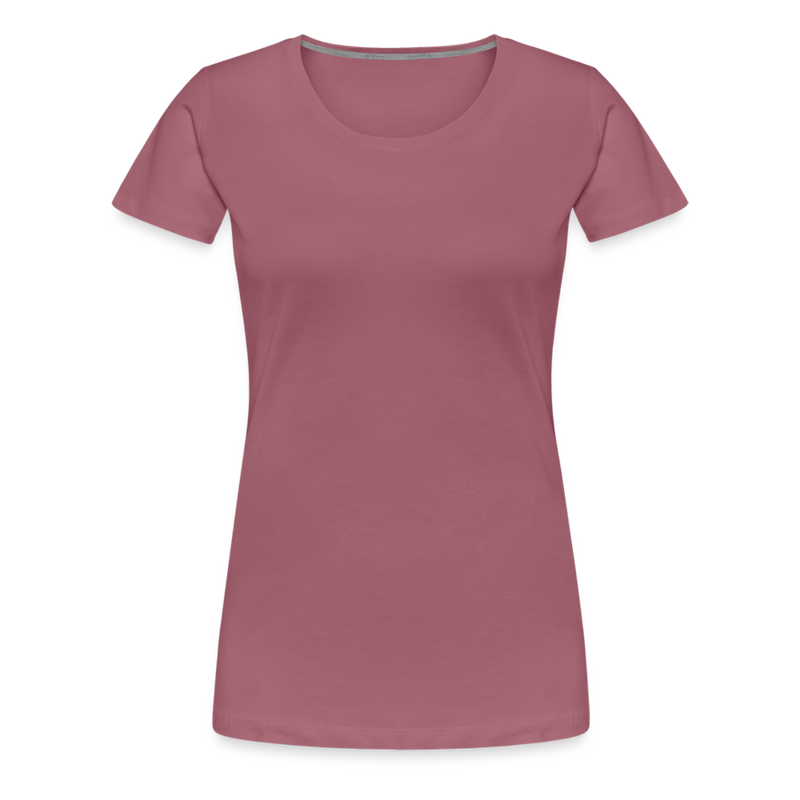 Frauen Premium T-Shirt mit deinem Logo - Malve