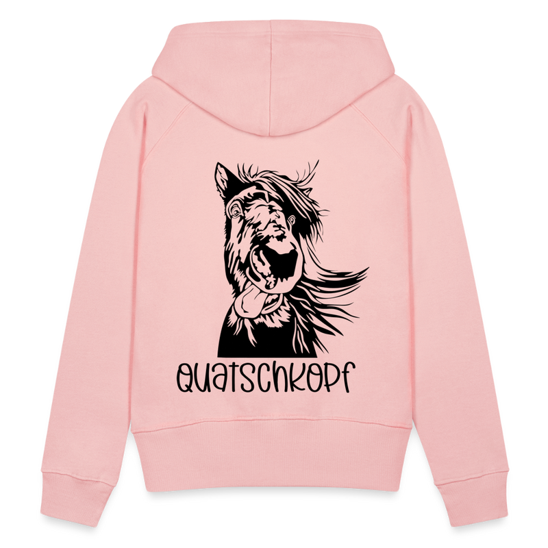 Frauen Premium Hoodie Quatschkopf - Kristallrosa